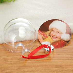 Décorations <span class=keywords><strong>de</strong></span> vacances pour la Saint-Valentin Boules transparentes 8cm 10cm <span class=keywords><strong>avec</strong></span> insertion <span class=keywords><strong>photo</strong></span> Boules d'arbre <span class=keywords><strong>de</strong></span> noël en plastique Ornements - Product Image 6