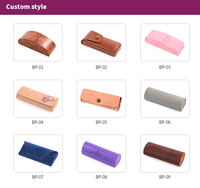Bestpackaging grande taille lunettes de lecture étui rigide aimant lunettes boîte en cuir lunettes de soleil emballage logo personnalisé