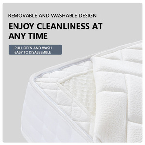 <span class=keywords><strong>Matelas</strong></span> Doux et Confortable pour la Peau, Antibactérien, Anti-acariens, à Ressorts Indépendants, Protection de la Colonne Vertébrale, Dureté Modérée - Product Image 5