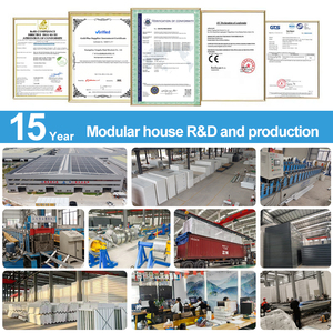 Casa Container Assemblata Multi-Stanza, Design Moderno Traspirante con Camere da Letto Separate <span class=keywords><strong>per</strong></span> Uso Magazzino - Product Image 3