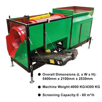 Trommel mobile de haute qualité pour le tri du sol, du compost et du sable