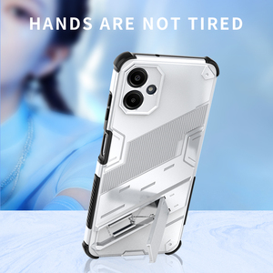 เคสโทรศัพท์กันกระแทกยอดนิยมปี 2026 วัสดุ TPU+PC ป้องกันอย่างแข็งแรง ฝาหลังพร้อมขาตั้งอเนกประสงค์สำหรับ <span class=keywords><strong>Samsung</strong></span> A06 - Product Image 5