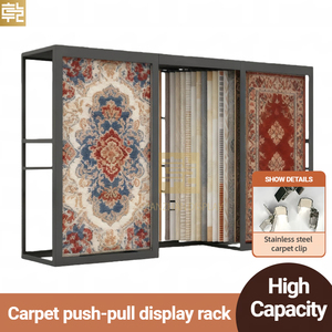 Factory Direct Custom Sliding Teppich Teppich <span class=keywords><strong>Display</strong></span> <span class=keywords><strong>Rack</strong></span> Mehr schicht ige moderne umwelt freundliche für Showroom Store High Capacity Space - Product Image 2