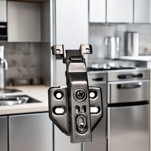 บานพับไฮดรอลิกคุณภาพสูง <span class=keywords><strong>YOUDO</strong></span> แบบยึดติด โครงอะลูมิเนียม อุปกรณ์ฮาร์ดแวร์เฟอร์นิเจอร์สำหรับตู้ห้องนอนและประตู วัสดุโลหะผสมสังกะสี - Product Image 2