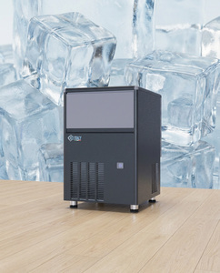Machine à glaçons ICE ITALY ABE 34W R290 - Refroidie par eau - 497x604x686mm - Production en 24h - 48kg - Stockage 16kg - Product Image 1