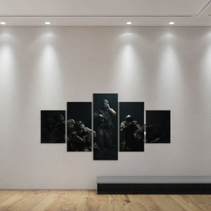 Pegatinas de papel tapiz de lienzo con diseño de videojuego Death Stranding, murales de arte de pared impresos para decoración de sala de estar, regalos de Navidad originales - Product Image 2