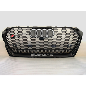 Griglia Stile RS5 a Nido d'Ape, Griglia Sostitutiva per <span class=keywords><strong>Audi</strong></span> <span class=keywords><strong>A5</strong></span> B9 S5 2017-2019, <span class=keywords><strong>Nera</strong></span>, Scatola di Cartone, ABS, 5 Set, Pagamento T/T - Product Image 4
