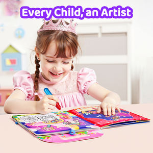 หนังสือระบายสีพกพาสำหรับเด็กเล็ก ยี่ห้อ Joycat ของเล่นเด็กขายดี ของขวัญสำหรับเด็กผู้หญิง ชุดศิลปะสำหรับเดินทาง หนังสือระบายสีน้ำ - Product Image 6