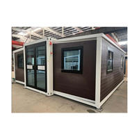 Maison conteneur mobile à double aile extensible avec revêtement Yuhong imperméable et design contemporain pour dortoirs de festivals et opérateurs d'événements