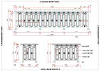 Clôture d'extérieur en aluminium pas de trous, vananas Modernos Moe Rail battxtm, conception Simple, rampe en aluminium pour escaliers