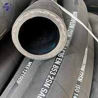 DIN EN 853/857 avec manchon Tube 2 pouces de diamètre eau feu air extrusion jardin haute pression hydraulique tuyau en caoutchouc