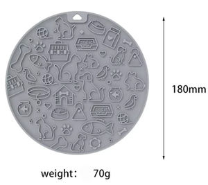 Plato de Alimentación Lenta para Perros, con Ventosa en la Parte Inferior, de Silicona de Grado Alimenticio, para Entrenamiento de Perros - Product Image 6