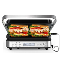 Aifa 2000W EBBQ Grill Appareils de cuisine ménagers Barbecue Machine Grill Plaque chauffante électrique Poêle à viande sans fumée Contact Grill