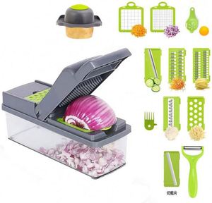 เครื่องหั่นผัก เครื่องตัดผัก เครื่องสไลด์ผัก เครื่องหั่นเต๋าผัก - Product Image 4