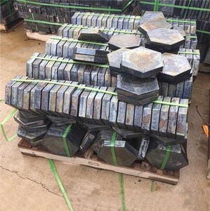 Tùy chỉnh siêu mỏng hình chữ nhật Bazan đúc đá slab tự nhiên kết thúc ngoài trời khối hoặc gạch với bề mặt được đánh bóng - Product Image 4