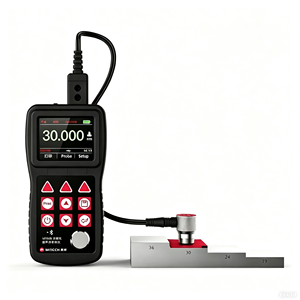 เครื่องวัดความหนาอัลตราโซนิก MITECH NEW MT600 ช่วงการวัด 0.65-600 มม. สำหรับตรวจสอบการกัดกร่อนของท่อและภาชนะ - Product Image 4