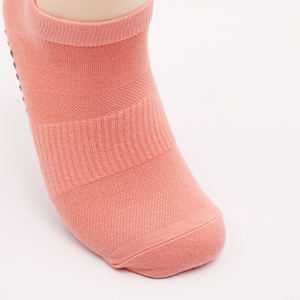 Calcetines tobilleros para mujer, calcetines cortos con logotipo personalizado, toalla con agarre de Color, calcetines antideslizantes con malla para Pilates, calcetines de Yoga para mujer - Product Image 4