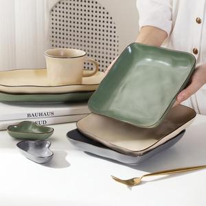 Nordic Classics Retro Patterned Embossed Hotel Ceramic Tableware <b>Set</b> for Bar and Hotel <b>Restaurant</b> - Product Image 6