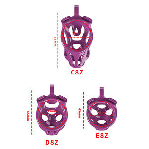 Alat Pengunci Keperawanan ABS Baru 2023 Anti Kelewatan, Perangkat Keperawanan Kepala Anjing Cobra, Kunci CB dengan Cincin Penis, Sangkar Penis Pria, Mainan Seks Pria 18+ - Product Image 2