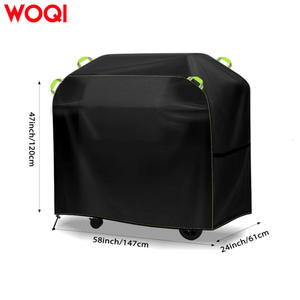 Funda para Parrilla de Barbacoa para Exteriores Woqi, Tamaño Universal XL, Impermeable, Resistente a los Rayos UV y al Viento, Tela Oxford - Product Image 2