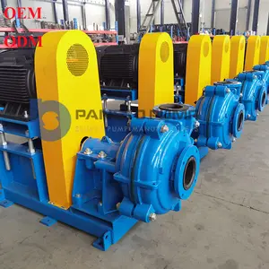 engine driven slurry mixing pump chemical aluminium mining tailing slurry pump power generation slurry pump