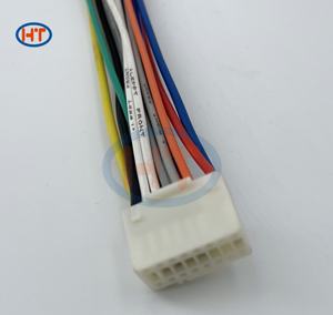 Lecteur CD <span class=keywords><strong>Alpine</strong></span> 16P en plastique blanc avec câble arrière Signal d'alimentation Connexion audio-vidéo pour automobiles et machines - Product Image 2