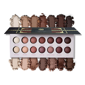 Palette de fards à paupières 14 couleurs effet crème glacée, mats, irisés, pailletés, gris, rose, tons terreux, <span class=keywords><strong>maquillage</strong></span> quotidien pour les yeux - Product Image 3