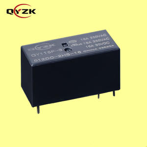 QYZK עומס 16A 30VDC 250VAC סליל 12V DC DPST-NO ממסר 6 סיכות 0.4W חלופה JQX-115F משלוח מדגם שלט רחוק כוח ממסר - Product Image 1