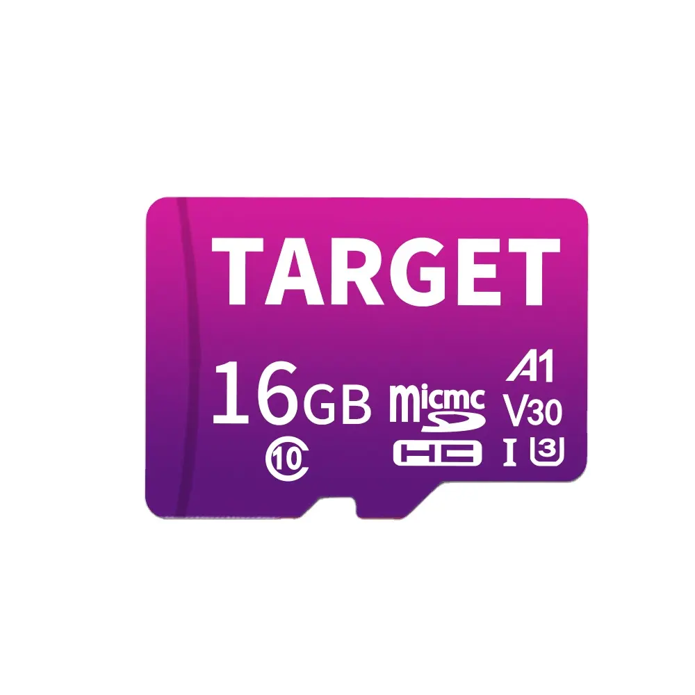 SD cards TARGET memory card 256GB 128GB 32GB 128GB 64GB 32GB 16GB Class 10 speed C10 U3 Flash TF Storage Card cases