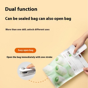Sellador de Calor Eléctrico Portátil Mini de Plástico Duradero para Uso en Exteriores y Doméstico con Clip de Sellado - Product Image 4