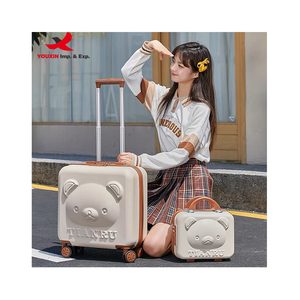 Gift Custom Cartoon Travel <b>Suitcase</b> with Hand Bag Carry on ABS Trolley Bag Fashion Women <b>Suitcase</b> Rolling Luggage Set - Product Image 2