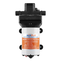 Pompa Diafragma Transfer SEAFLO 55PSI Operasi Lancar Pompa Air Industri Kecil 12V Pompa Booster untuk Irigasi Penyemprotan Rumput