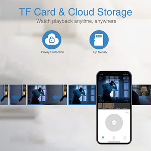 <span class=keywords><strong>Caméra</strong></span> Wifi TF stockage de carte sécurité à domicile 2Mp moniteur bébé <span class=keywords><strong>Surveillance</strong></span> Wifi <span class=keywords><strong>caméra</strong></span> Ip maison intelligente <span class=keywords><strong>caméra</strong></span> dôme - Product Image 2