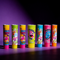 Tube de confiture crémeuse laiteuse, texture douce, emballage exclusif de qualité alimentaire