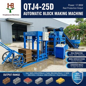 La Máquina automática completa de bloques huecos de hormigón de Jamaica produce ladrillos con <span class=keywords><strong>agujeros</strong></span> de cemento de <span class=keywords><strong>6</strong></span>,8 pulgadas - Product Image 2