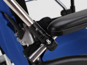 Hot Sale Hospital High Quality Waterproof Sun Rain <b>Windproof</b> Single Layer Fold Wheelchair <b>Umbrella</b> with Clamp - Product Image 2