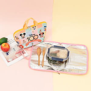 Mantel Individual sostenible de doble uso personalizado, bolsas de comida para niños con aislamiento térmico para Picnic - Product Image 2