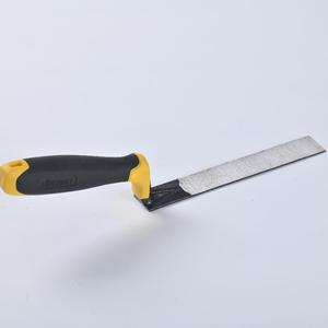 Truelle à pointe pour béton avec lame en acier au carbone et poignée ergonomique en TPR pour le <span class=keywords><strong>jointoiement</strong></span> des briques, le carrelage et la réparation des joints de <span class=keywords><strong>pierre</strong></span> - Product Image 2