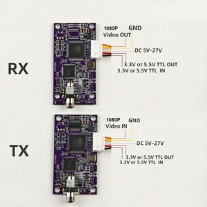 1 kênh 1080p AHD Video + <span class=keywords><strong>UART</strong></span> TTL sbus để chuyển đổi sợi, FC/UPC chế độ đơn sợi đơn 0-20km điện áp 5V-27V - Product Image 3