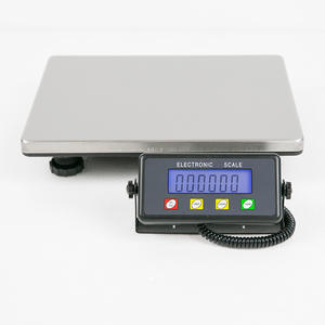 Große elektronische Post waage für Arbeits platten Edelstahl-Haustier waage 200kg Haushalts waage - Product Image 1