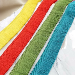 Cinta de Flecos de Borlas de Poliéster Colorida de 3 cm de Ancho, Decorativa para Cortinas, Zapatos, Ropa, Accesorios de Bricolaje, Textiles para el Hogar - Product Image 2