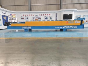 Về phía trước mái dây chuyền sản xuất tráng men hai lớp ngói kim loại lợp cuộn tạo thành máy - Product Image 5