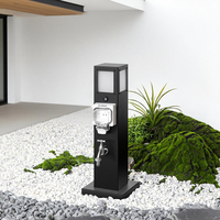 Prise d'extension intégrée en acier inoxydable pour centrale hydroélectrique, étanche IP66, 20A/10A 110-250V pour usage résidentiel extérieur