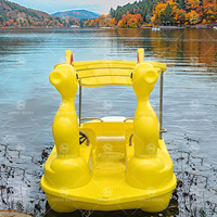 Bateau électrique de haute qualité pour 5 personnes, alimenté par batterie, pour les parcs aquatiques et les divertissements en lac