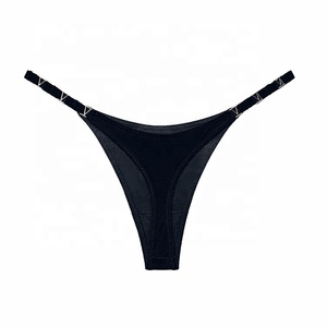 Culotte de maintien sans couture pour femmes, lot de plusieurs strings, couleurs variées, avec dos en <span class=keywords><strong>T</strong></span> - Product Image 3