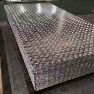 Tôle d'acier galvanisée à froid de haute qualité, à motif damier, conforme à la norme ASTM A36, épaisseur 8,1-10 mm, pour applications de soudage de chaudières/plaques de navires - Product Image 1