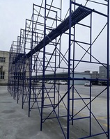 Andamios de Marco en H de Acero Tubular de Instalación Rápida para Pintura y Soporte en Obras de Construcción