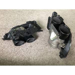 Difusor de parachoques trasero para coche, terminales de escape para <span class=keywords><strong>mercedes</strong></span>-<span class=keywords><strong>benz</strong></span> E <span class=keywords><strong>Coupe</strong></span> E200 E300, actualización a E53 - Product Image 1