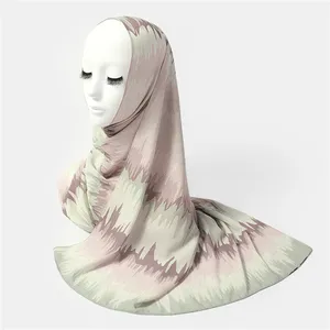 Japanese Cotton Voile Tudung Bawal 2022 Bee Printed Warm Autumn Winter Women Scarf Hijab Malaisie Medina