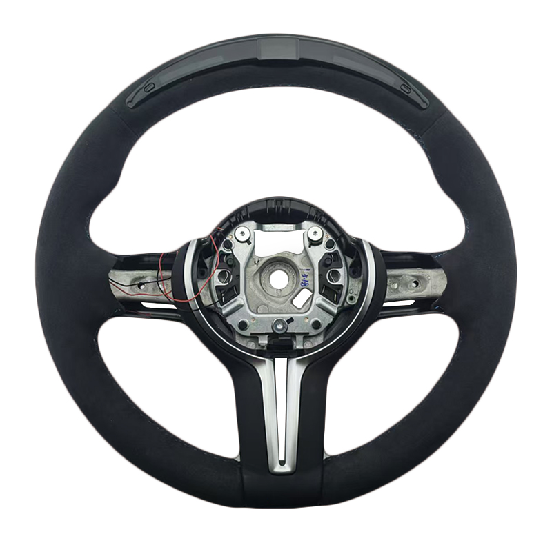 Série 6 F06/F12+LED+Alcantara+Coutures rouges et bleues